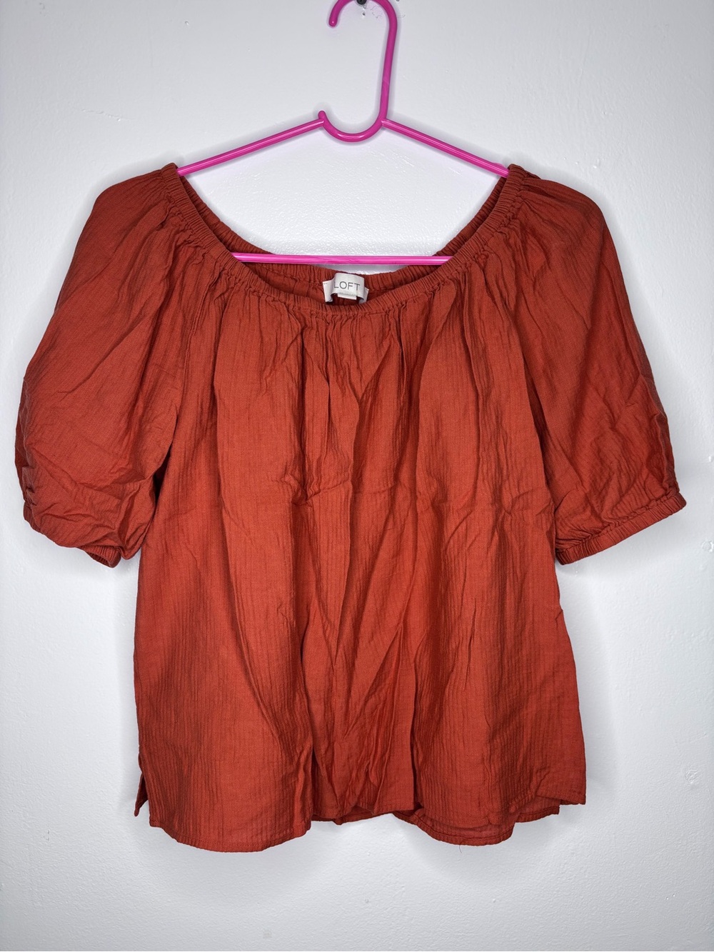 Loft Smocked Top